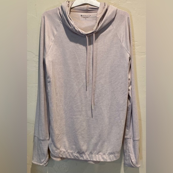 ATHLETA Uptempo Cowl Neck Hoodie Sweatshirt - Picture 2 of 7